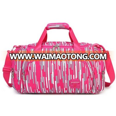 Large Capacity Gym bag Fashion Foldable Nylon Travel Duffle Bag