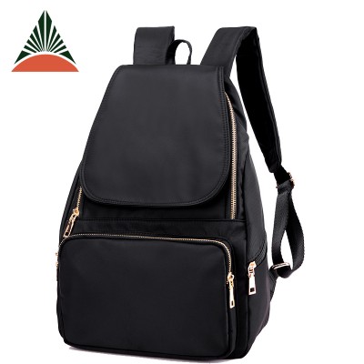 Womens Travel School Nylon Zipper Shoulder Girls Fancy Backpack